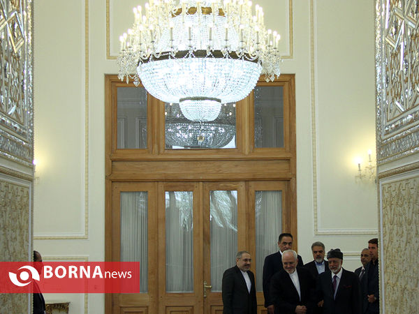 دیدار ظریف و بن علوی وزیر خارجه عمان