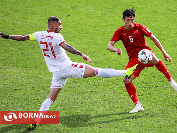 دیدار تیم های فوتبال ایران - ویتنام