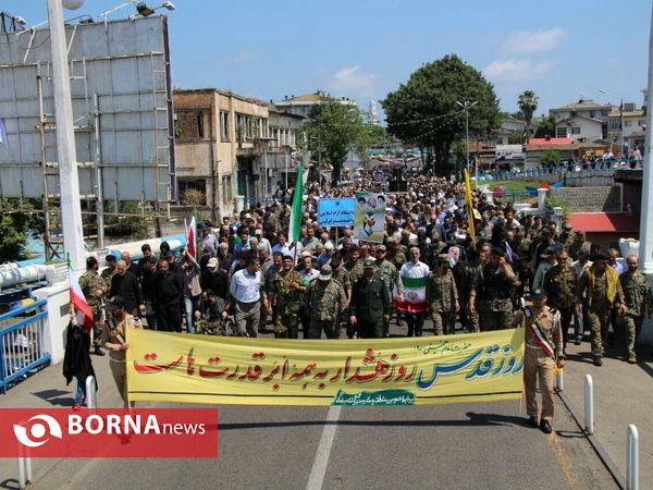 راهپیمایی روز جهانی قدس- بندر انزلی
