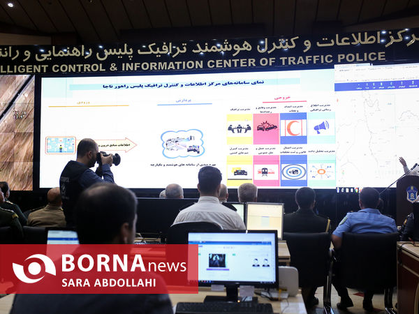 نشست فرماندهی انتظامی ایران با وابستگان نظامی کشورهای خارجی