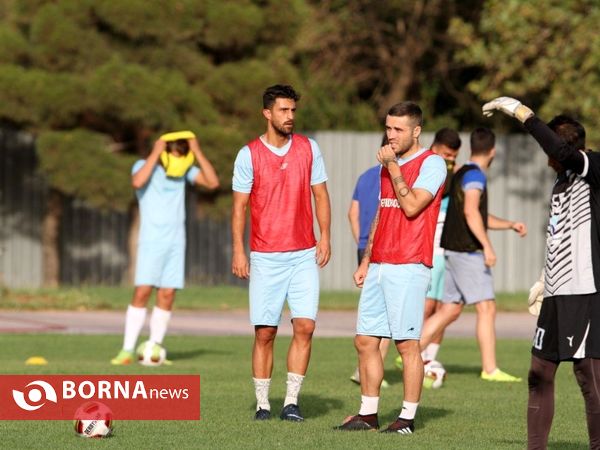 تمرینات تیم فوتبال سپیدرود رشت- مجموعه ورزشی آزادی- 2