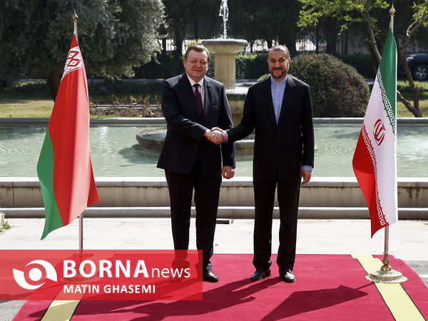 دیدار وزرا خارجه ایران و بلاروس