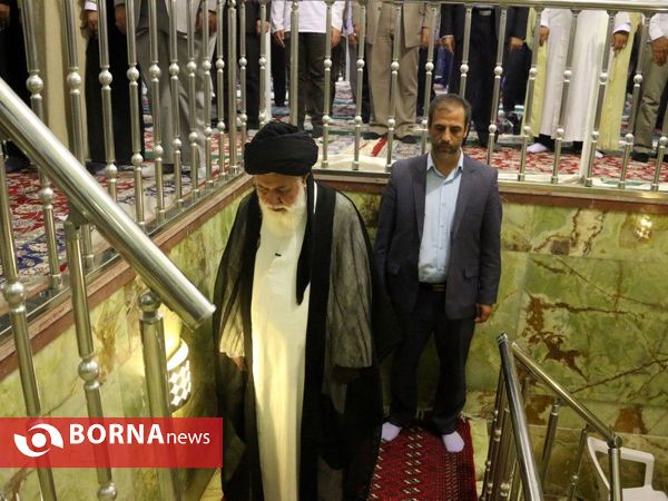 نماز عید قربان در حرم مطهر رضوی