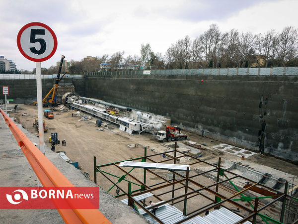 بازدید دانشجویان دانشکده خبرنگاران از روند آغاز عملیات خط 3 قطار شهری مشهد