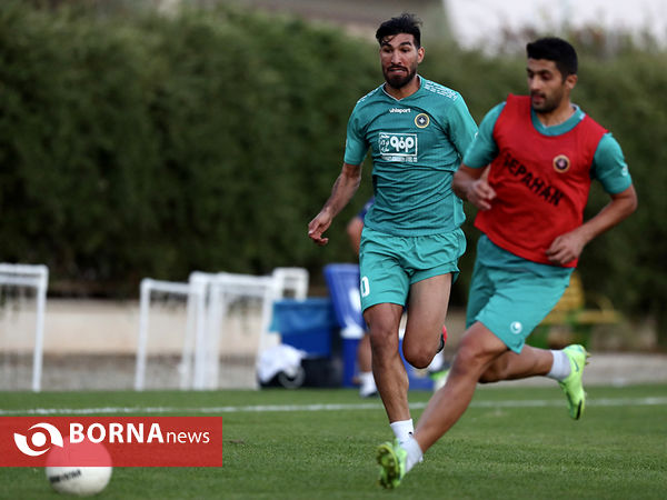 تمرین تیم فوتبال سپاهان