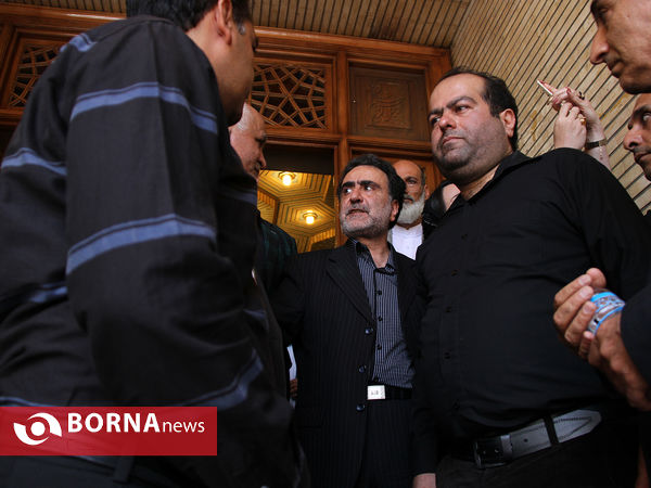 مراسم ترحیم پدر " مصطفی تاجزاده "