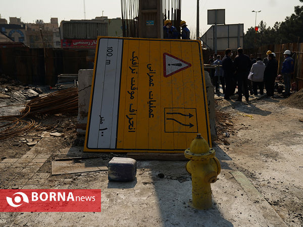 احداث پلهای غیرهمسطح بزرگراه شهید باقری