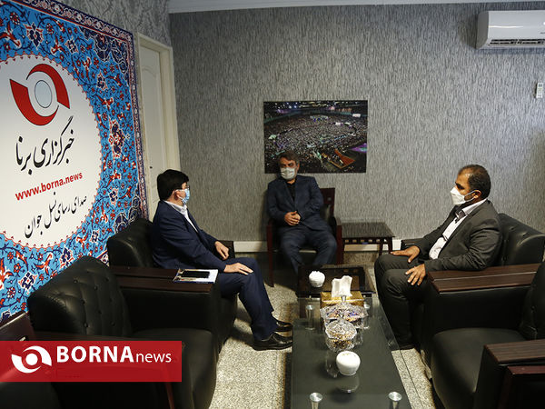 حضور معاون وزیر ورزش و جوانان در خبرگزاری برنا
