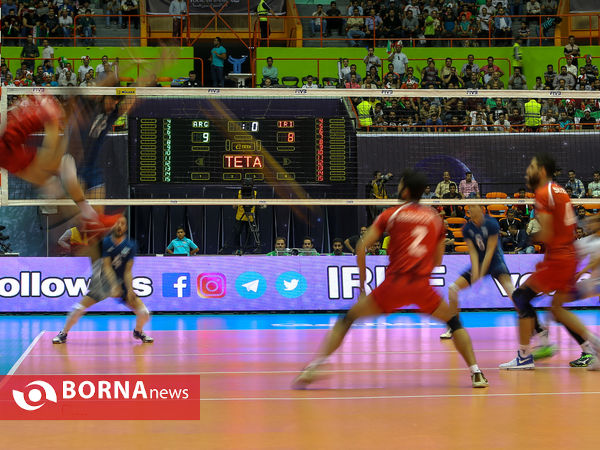 ایران 3 -آرژانتین 2 ،هفته دوم لیگ جهانی والیبال