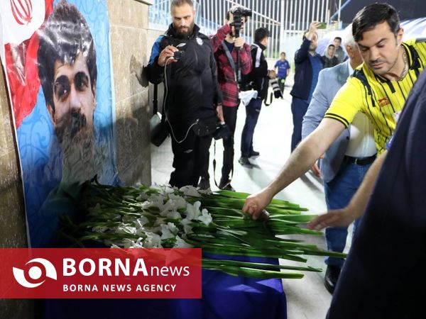 در حاشیه دیدار دوستانه پیشکسوتان تیم ملی _ پیشکسوتان ملوان