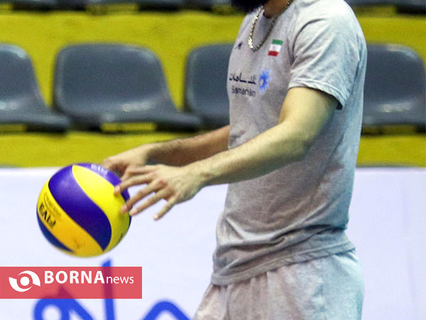 آخرین تمرین تیم ملی والیبال قبل از مسابقات جام جهانی