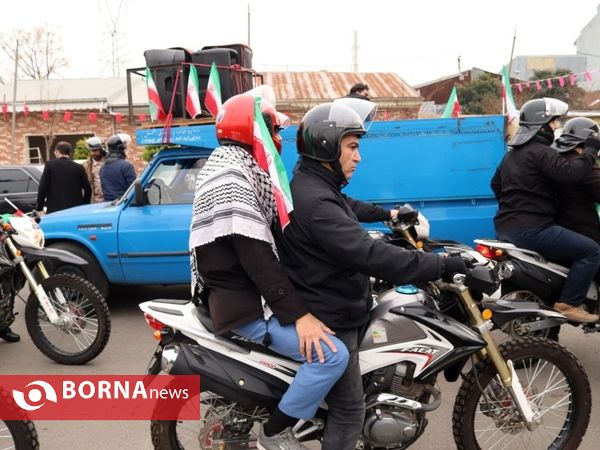 مراسم گلباران گلزار شهدای رشت به مناسبت آغاز دهه فجر