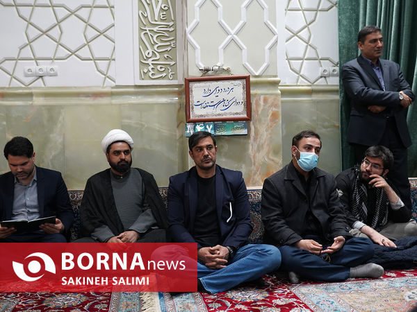 مراسم چهلم شهید اسماعیل احمدی