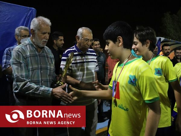 فینال رقابت های فوتبال جام شهدای متروپل آبادان