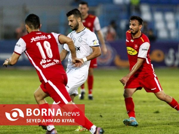 در حاشیه دیدار تیم های فوتبال پرسپولیس _ ملوان