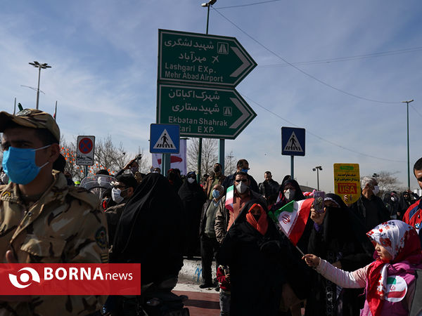 راهپیمایی روز ۲۲ بهمن - تهران ( ۴ )
