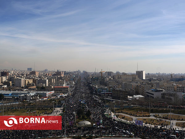 راهپیمایی روز ۲۲ بهمن - تهران ( ۴ )