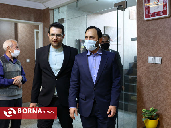 حضور سخنگوی دولت در خبرگزاری برنا