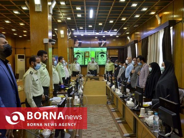 نشست خبری فرمانده انتظامی استان مازندران