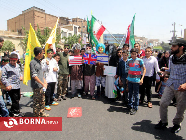 راهپیمایی روز قدس در شیراز