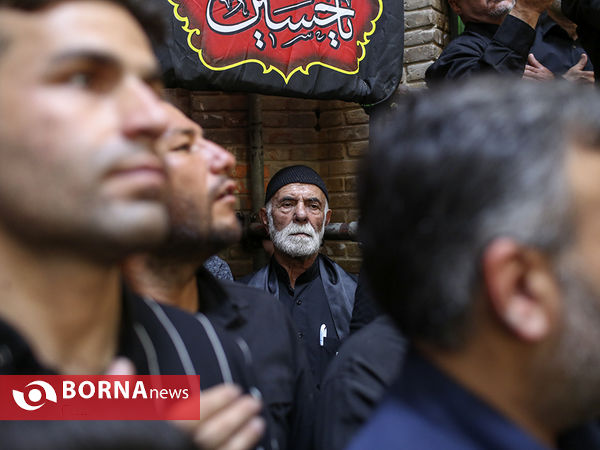 عزاداری روز تاسوعا در بازار کاشان