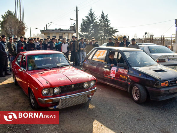 رقابت‌ قهرمانی اتومبیل‌رانی درگ استان کرمانشاه