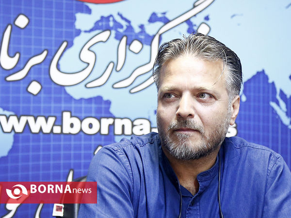 حضور علیرضا نجف زاده در خبرگزاری برنا