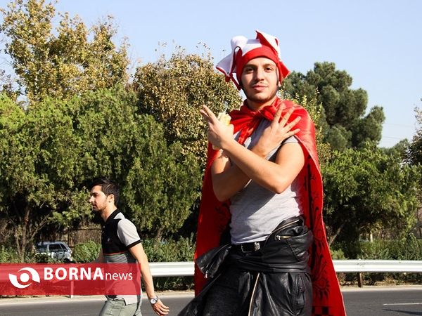 حال و هوای  اطراف  ورزشگاه آزادی قبل از دربی 85