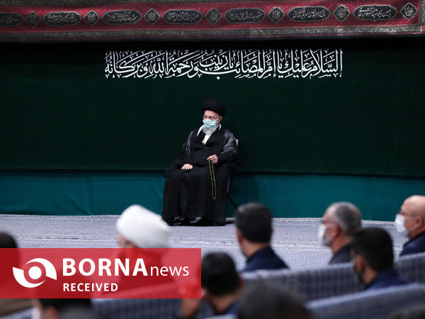 عزاداری اربعین حسینی با حضور مقام معظم رهبری