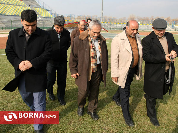 بازدید سرپرست باشگاه پرسپولیس از ورزشگاه قدس