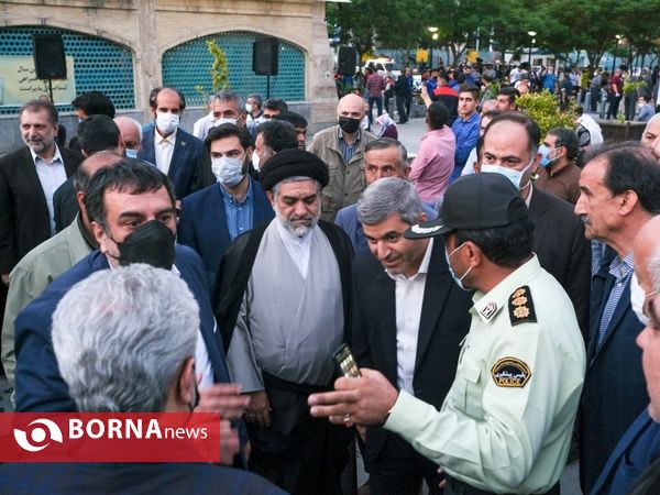 طولانی ترین سفره افطار بازار تهران