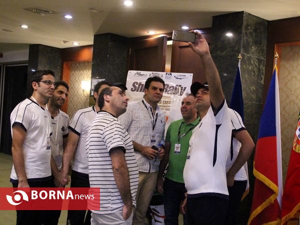 نشست خبری پنجمین مرحله رالی بین المللی خاورمیانه