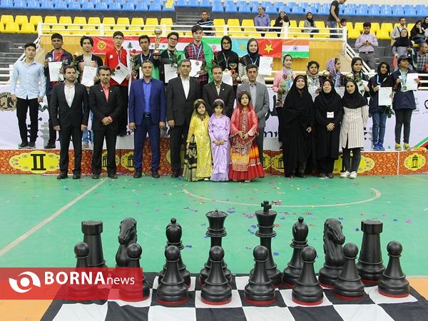 اختتامییه چهل و یکمین دوره مسابقات قهرمانی جوانان آسیا