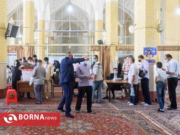 حضور مردم کرج در انتخابات ۱۴۰۰