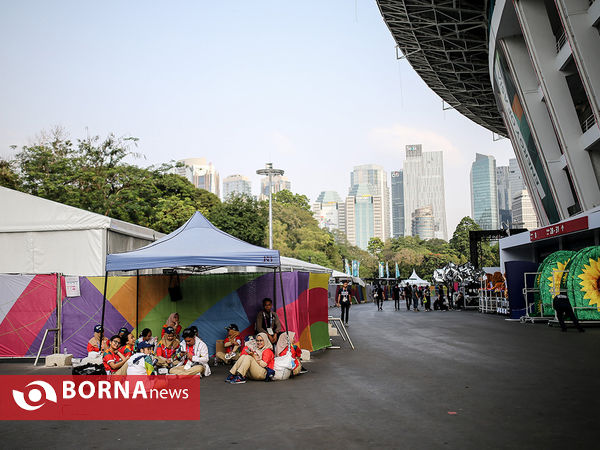 در حاشیه افتتاحیه بازی‎های آسیایی جاکارتا ۲۰۱۸
