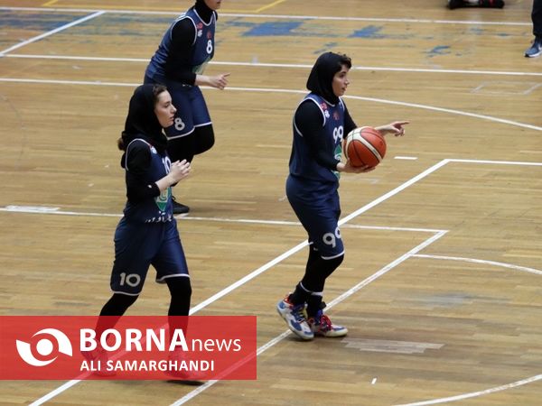 فینال چهارمین دوره لیگ بسکتبال بانوان گیلان