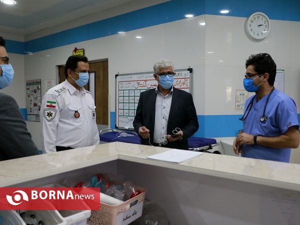 سال نو در کنار کادر درمان جنوب غرب خوزستان