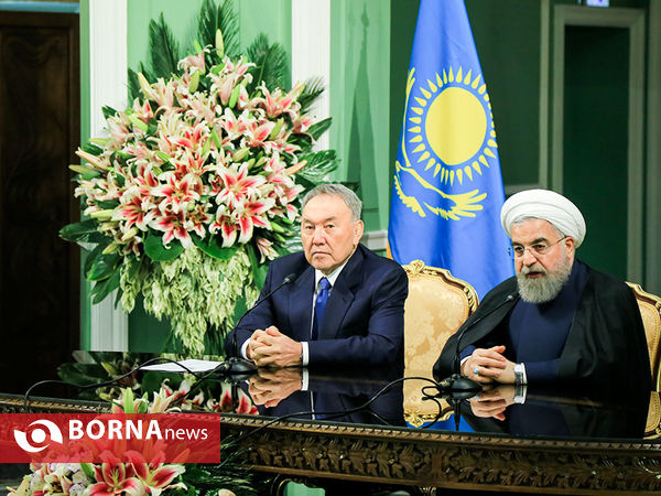 استقبال رسمی از رییس جمهور قزاقستان