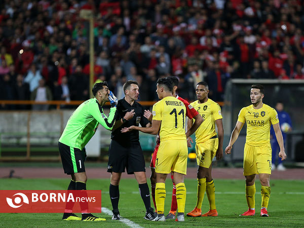 دیدار تیم های فوتبال پرسپولیس - السد