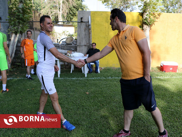 تمرین تیم فوتبال نفت تهران