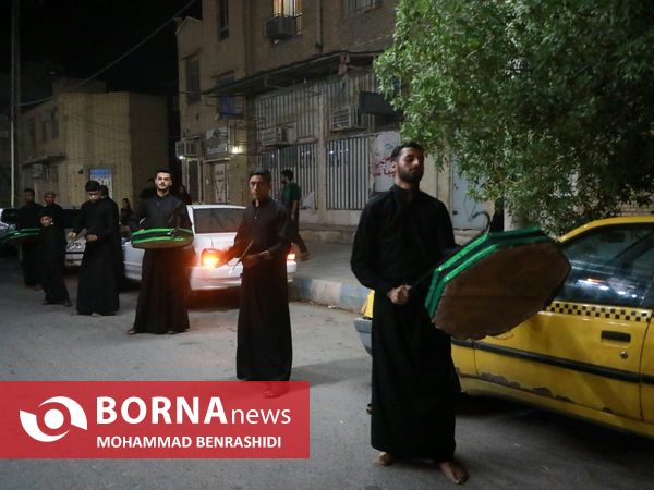 حال و هوای شب ششم محرم در خرمشهر