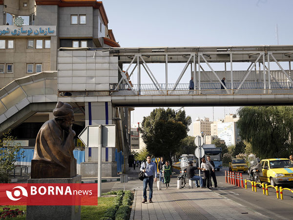 گشتی در خیابان حافظ به مناسبت روز بزرگداشت حافظ
