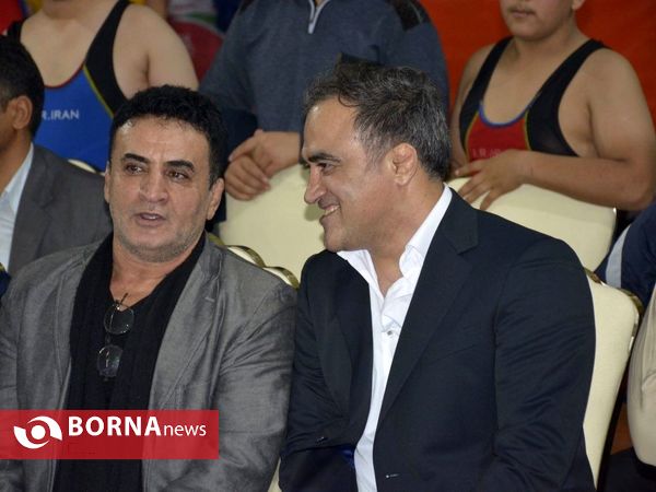 مسابقات كشتى آزاد نونهالان در شهرستان شهریار
