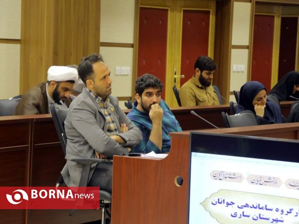 جلسه کارگروه ستاد ساماندهی امور جوانان شهرستان ساری