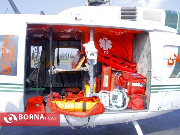 افتتاح اورژانس هوایی گیلان همزمان با ۱۱۵ طرح در کشور