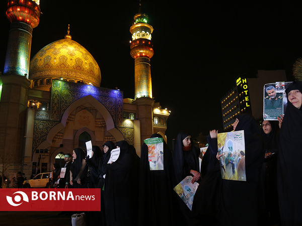 شام غریبان سردار شهید سپهبد قاسم سلیمانی