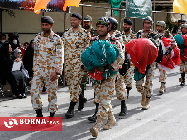 گرامیداشت روز ارتش در شیراز