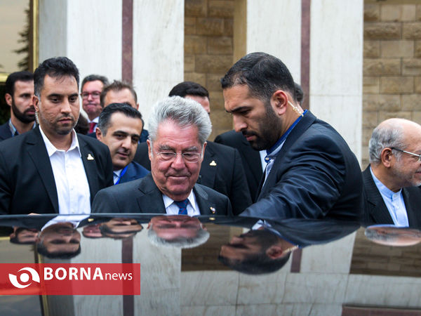 ورود رئیس جمهوری اتریش به تهران (2)