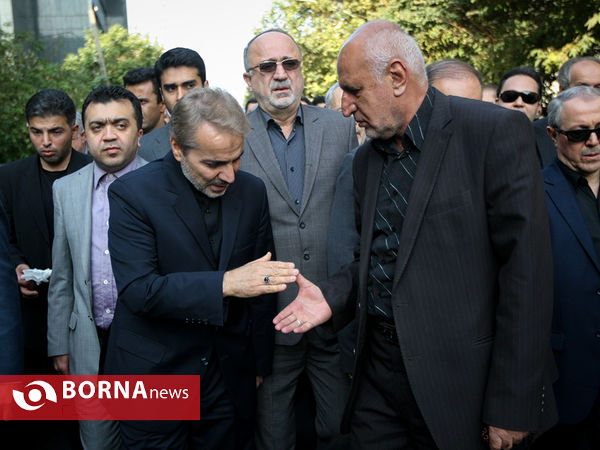 مراسم تشییع پیکر برادر سخنگوی دولت