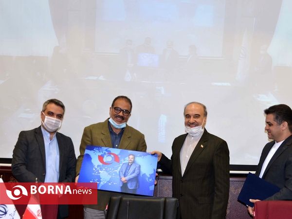 مراسم تکریم و معارفه مدیرکل روابط عمومی و اطلاع رسانی وزارت ورزش و جوانان